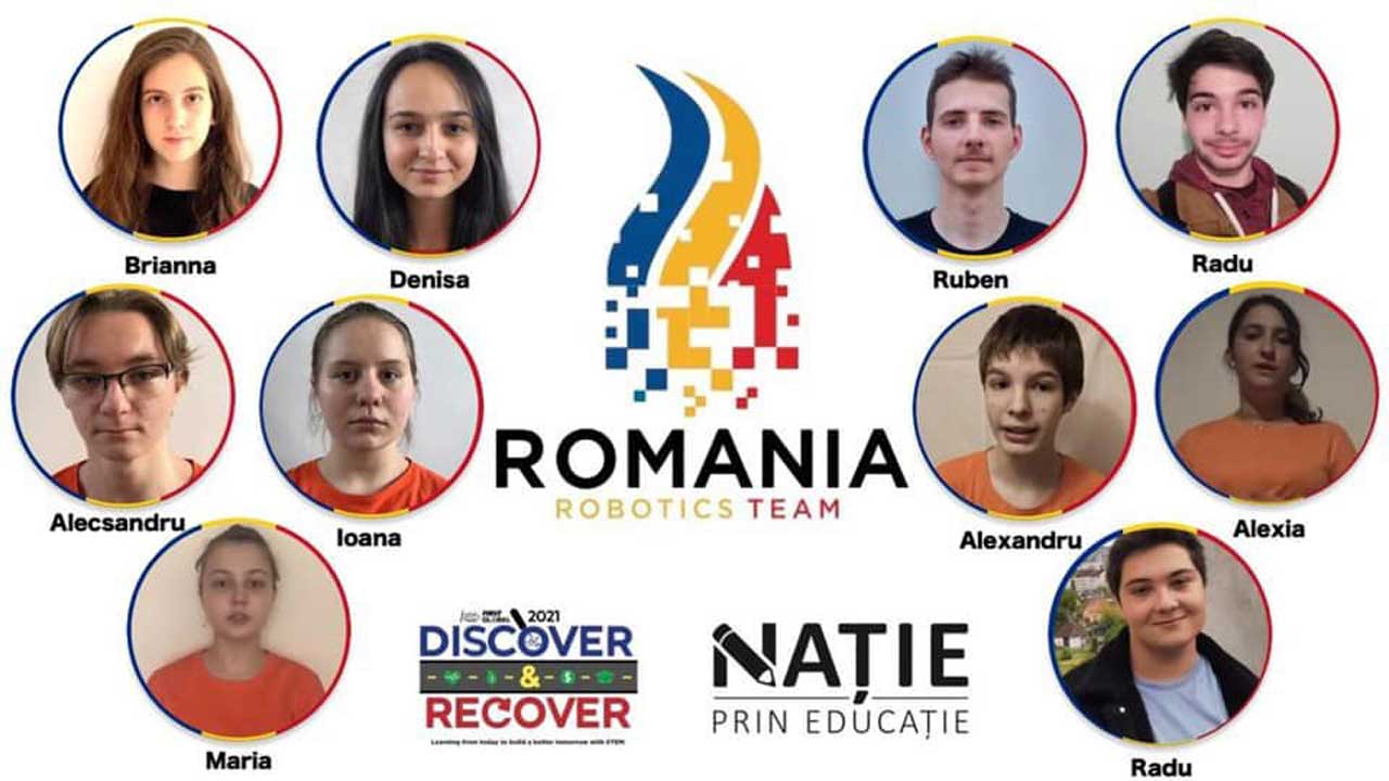 Elevi români campioni mondiali la robotică